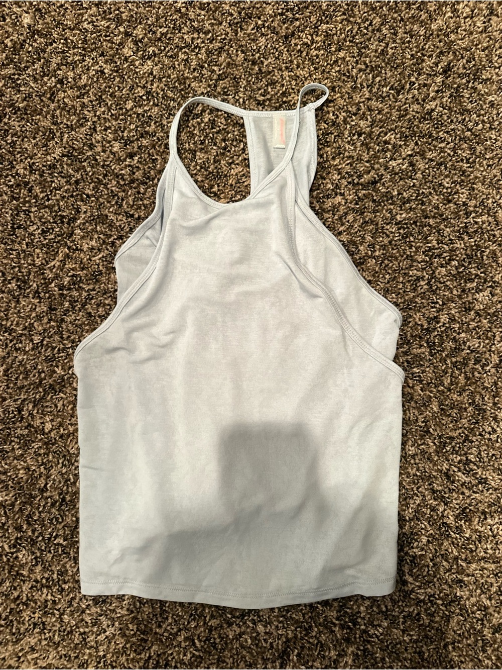 Light blue Women's Racerback Tank Top